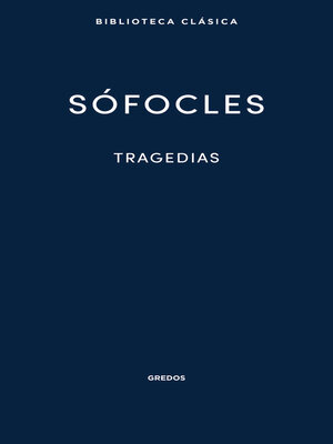 cover image of Tragedias
